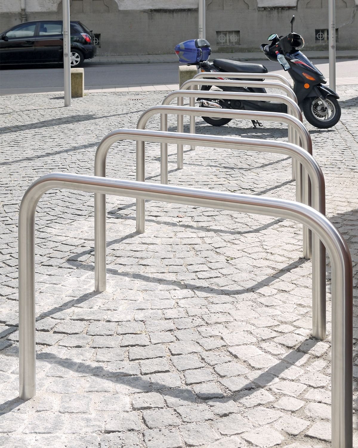 Stainless Steel Bicycle Stands, reference design 011
